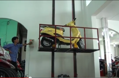 Thang nâng xe máy ở đâu uy tín chất lượng?